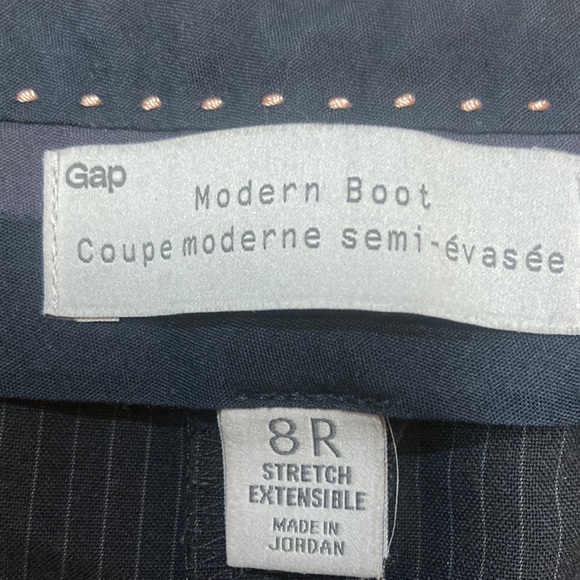 Gap Modern Boot navy dress pants - Picture 4 of 5